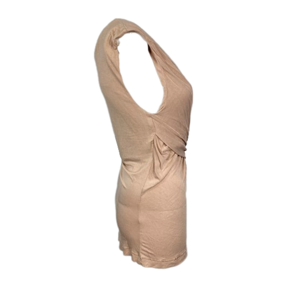 We The Free People Shirt Womens Sz XS Wrap Top Beige Slimming Comfortable - Picture 8 of 9